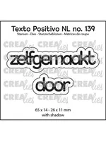 Crealies • Texto Positivo Zelfgemaakt Door Crealies POSNL139