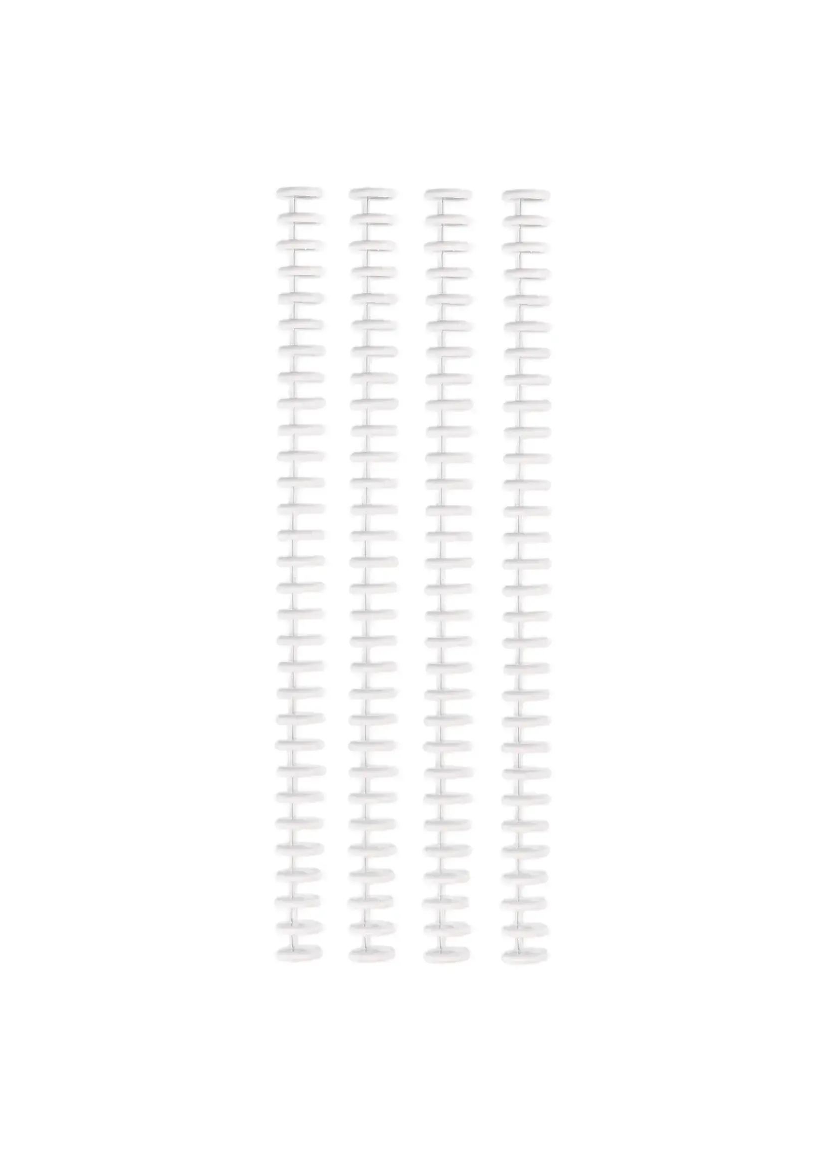 Vaessen Creative • Bind Easy Klikbindruggen 12mm Wit 4st. Vaessen Creative 2021-410