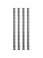 Vaessen Creative • Bind Easy Klikbindruggen 12mm Zwart 4st. Vaessen Creative 2021-411