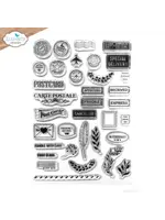 Romantic Revival Stamps Postcard Parts (CS429)