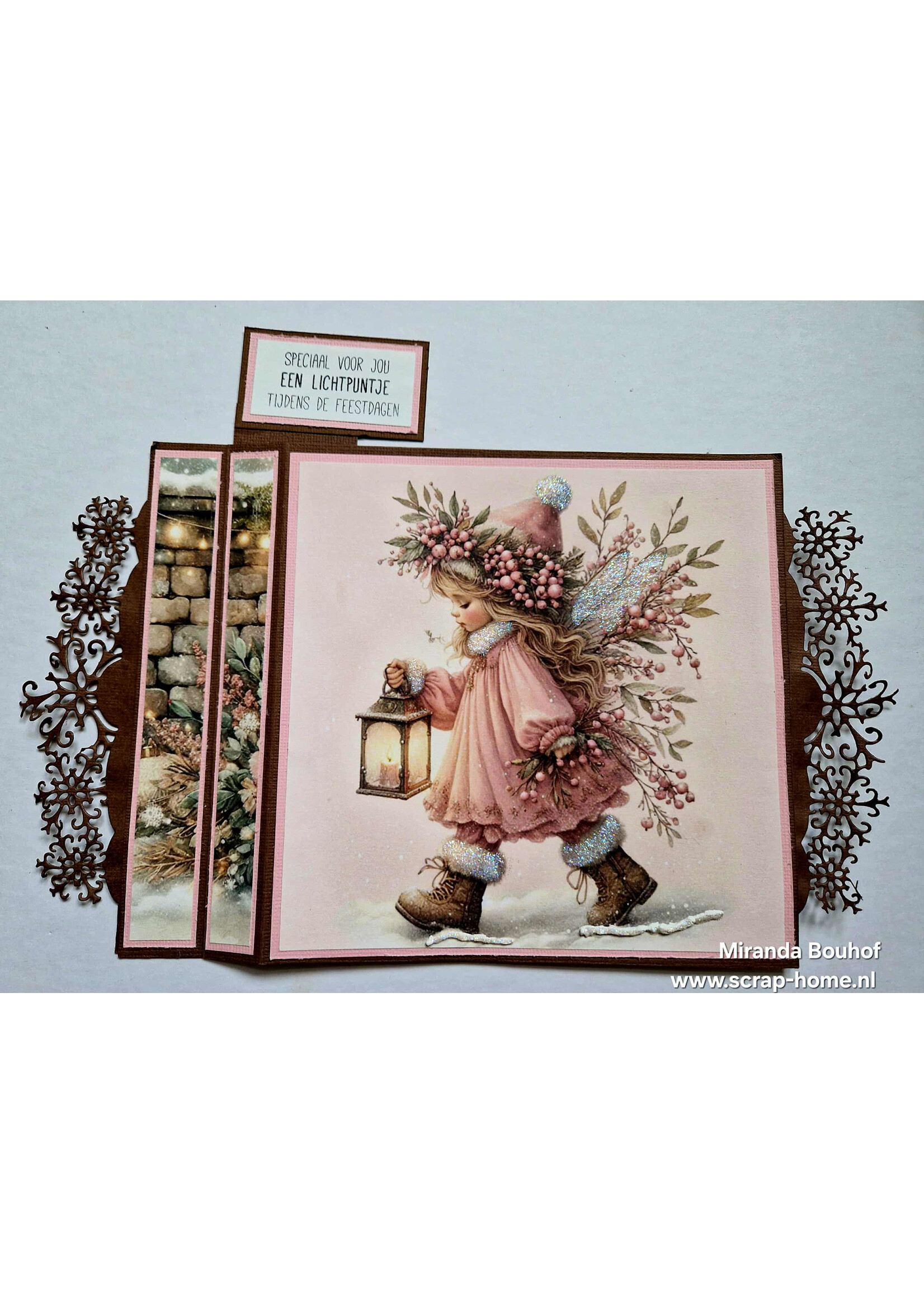 Tekst pop-up kaartje groot en klein  Miranda