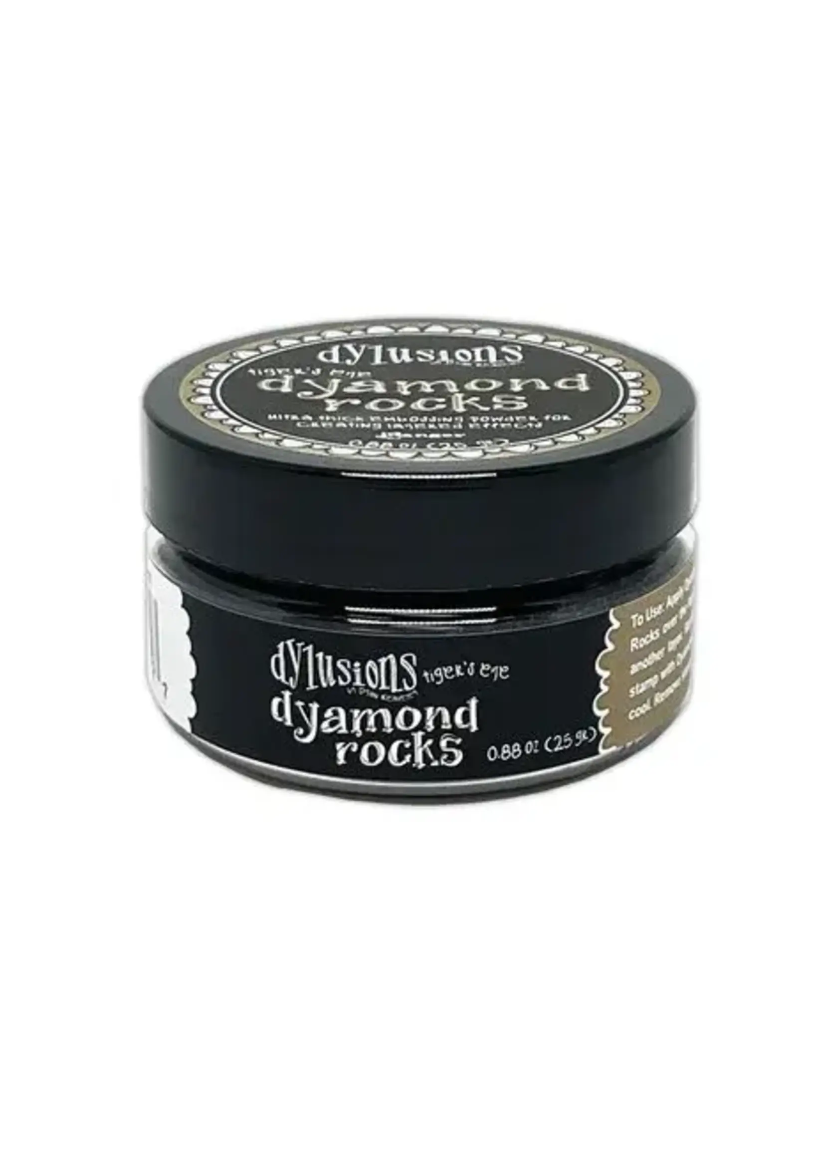 Dyan Reaveley Dylusions Dyamond Rocks Tiger's Eye 25g (DYM89797)