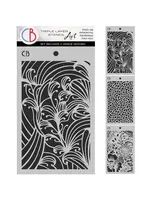 Book Lovers 5x8 Inch Stencil Mix Triple Layer Set (MSX004)