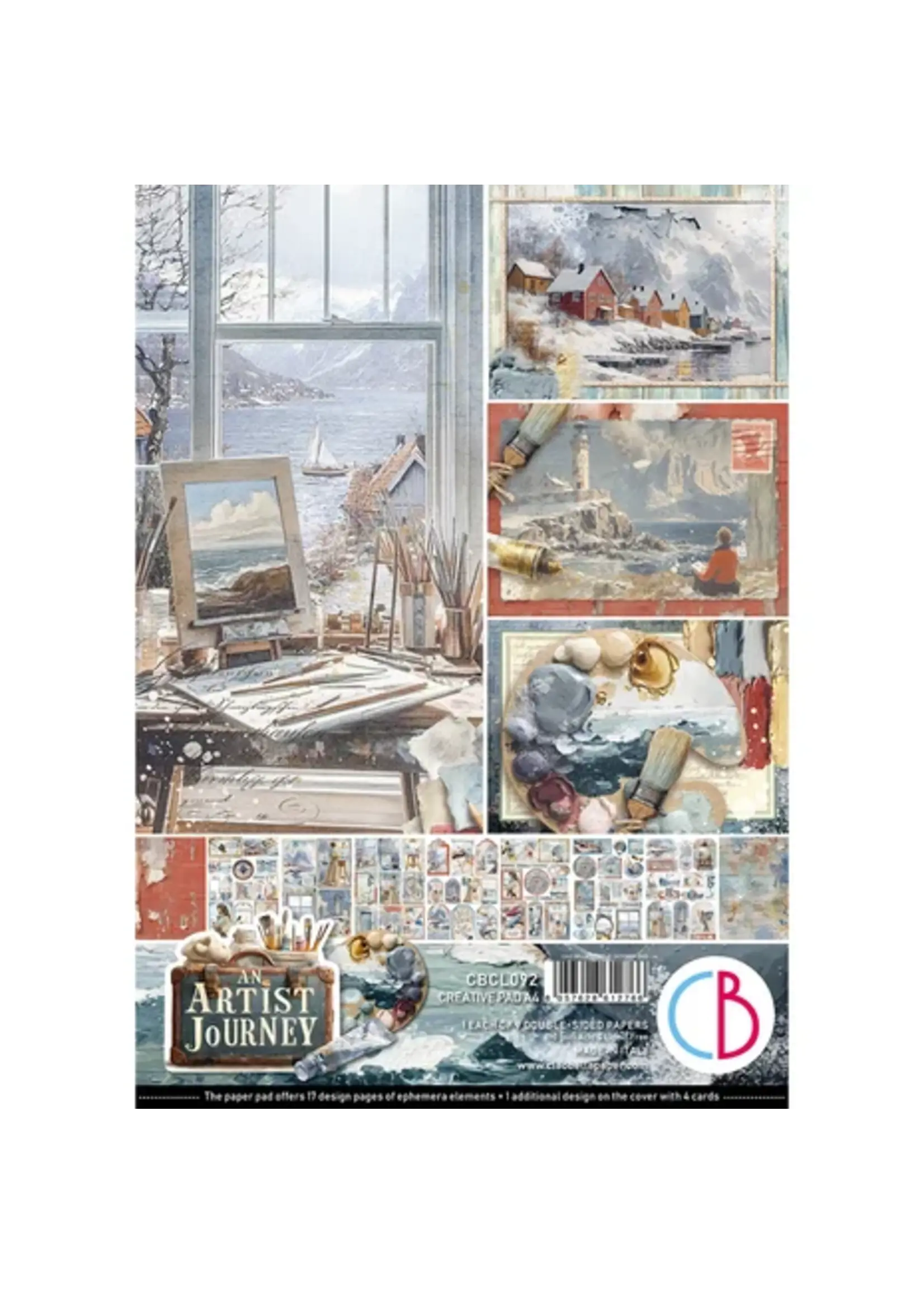 An Artist Journey A4 Creative Pad (9pcs) (CBCL092)