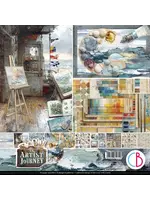 An Artist Journey 12x12 Inch Patterns Pad (8pcs) (CBT092)