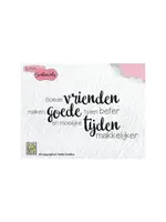 Nellie's Choice • Clear Stempel Nederlands 6 Goede Vrienden Maken…… Nellie's Choice SENC006