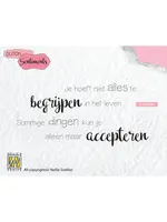 Nellie's Choice • Clear Stempel Nederlands Je Hoeft Niet Alles Te Begrijpen…. Nellie's Choice SENC012