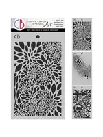 Polar Railway 5x8 Inch Stencil Mix Triple Layer Set (MSX007