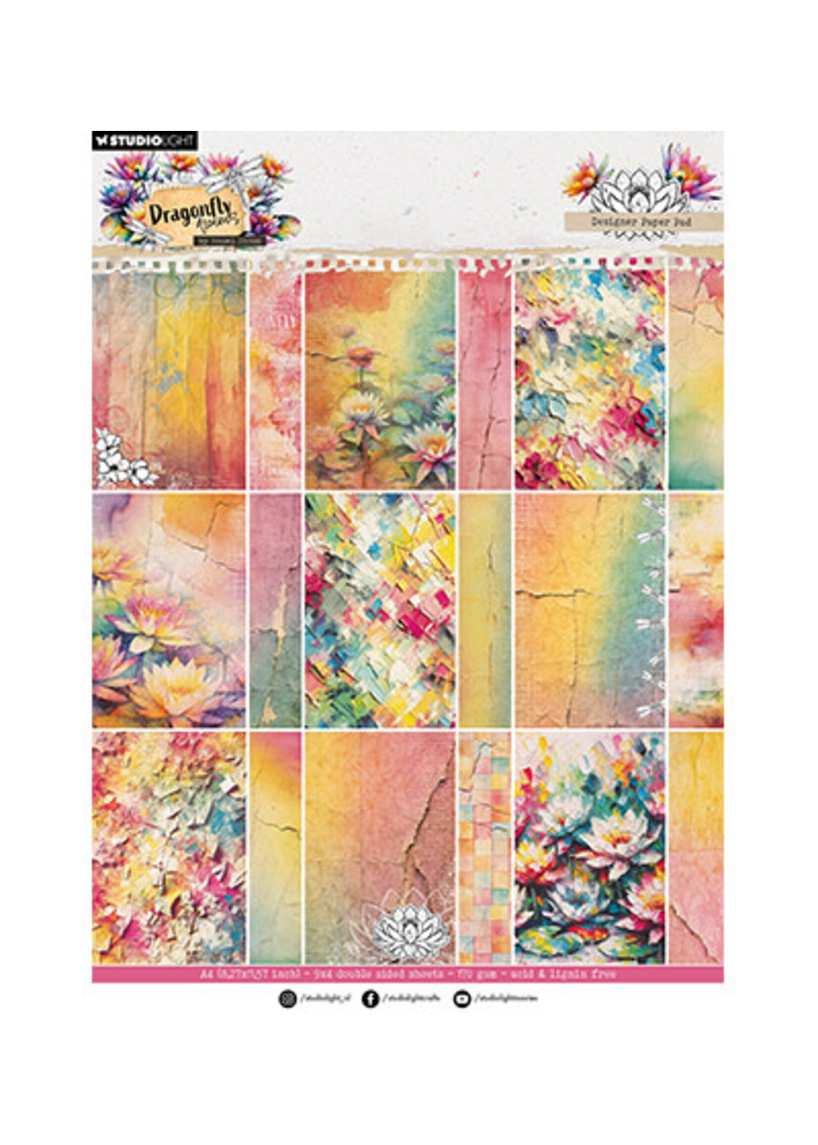 HE-DD-DPP405 - Background papers Dragonfly Dreams nr. 405