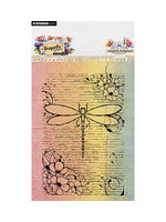 HE-DD-STAMP907 - Dragonfly background Dragonfly Dreams nr. 907