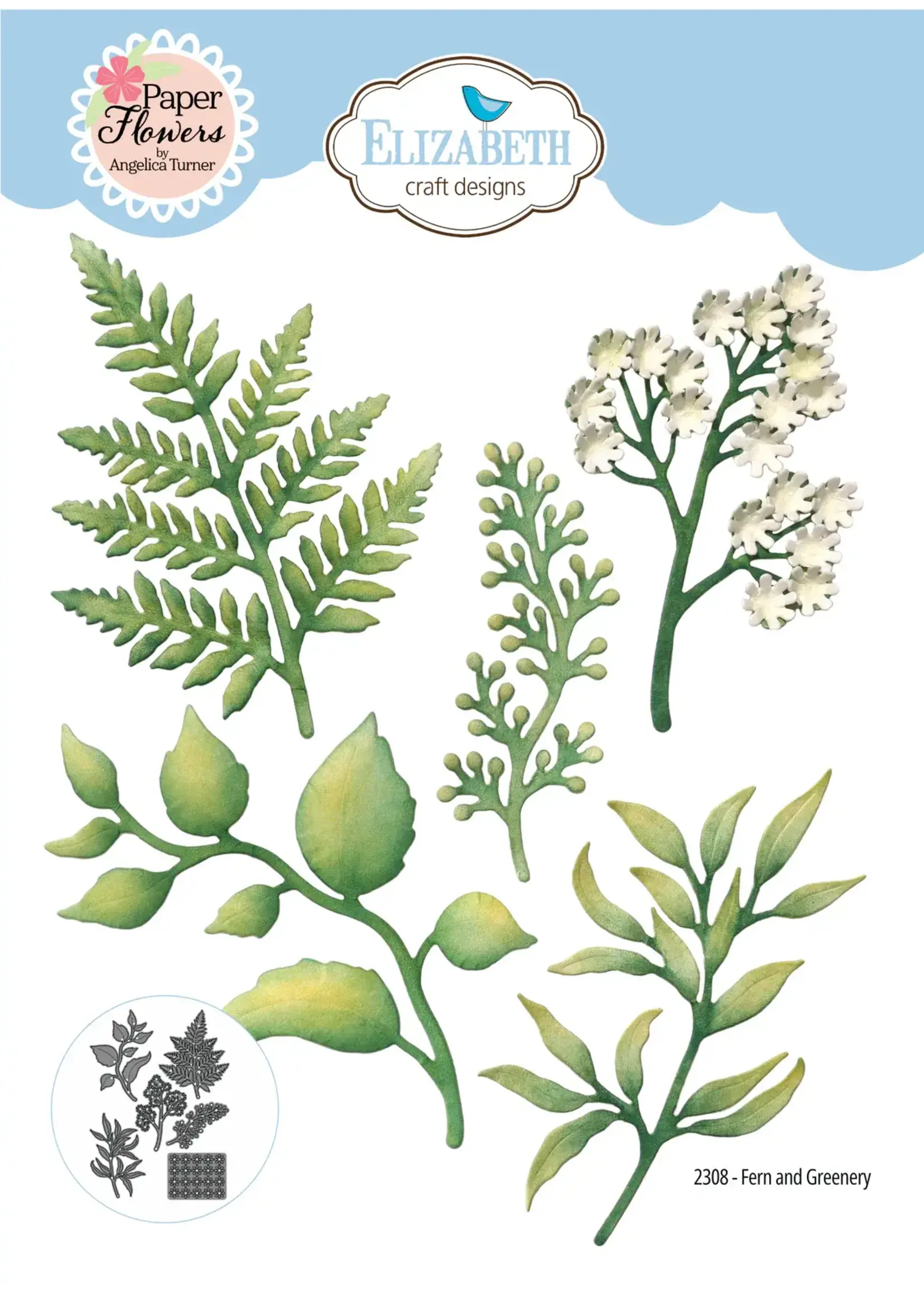 Fern & Greenery Paper FlowersSKU: 2308