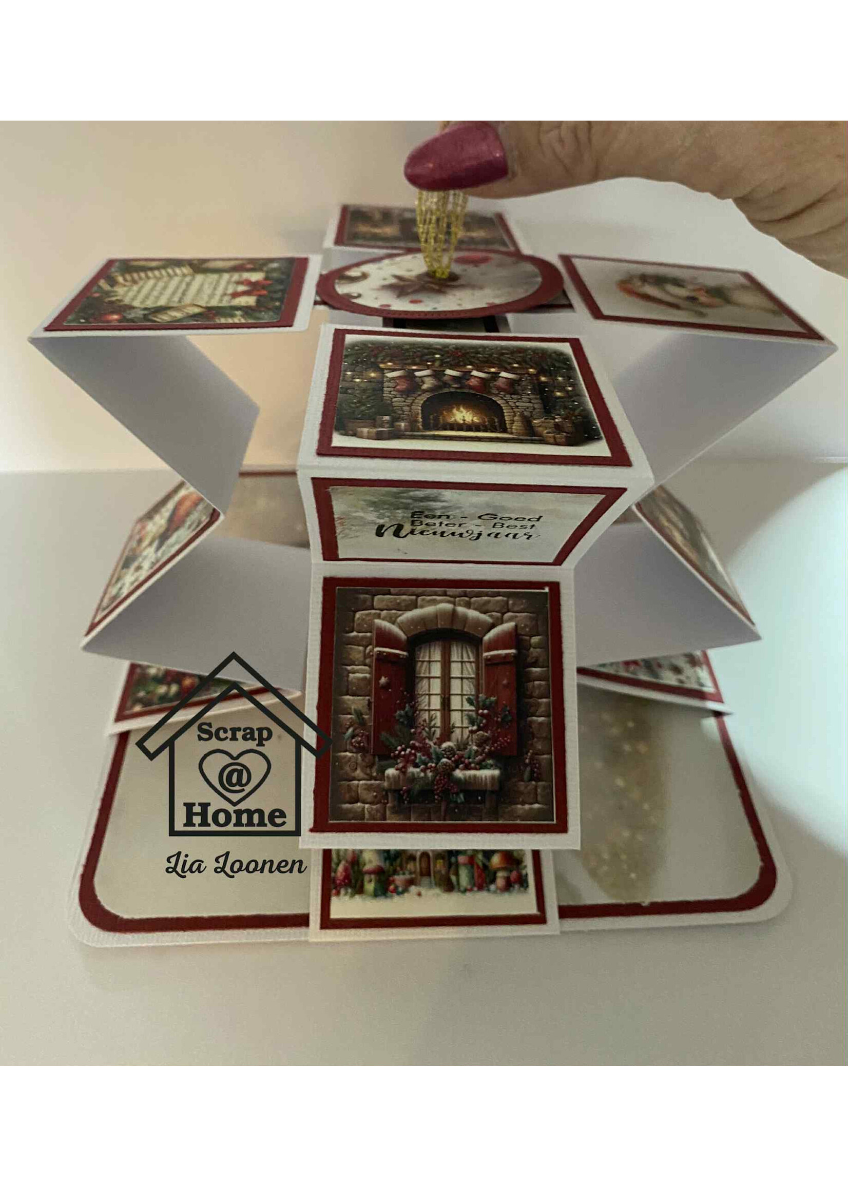 Pull up accordeonkaart Lia