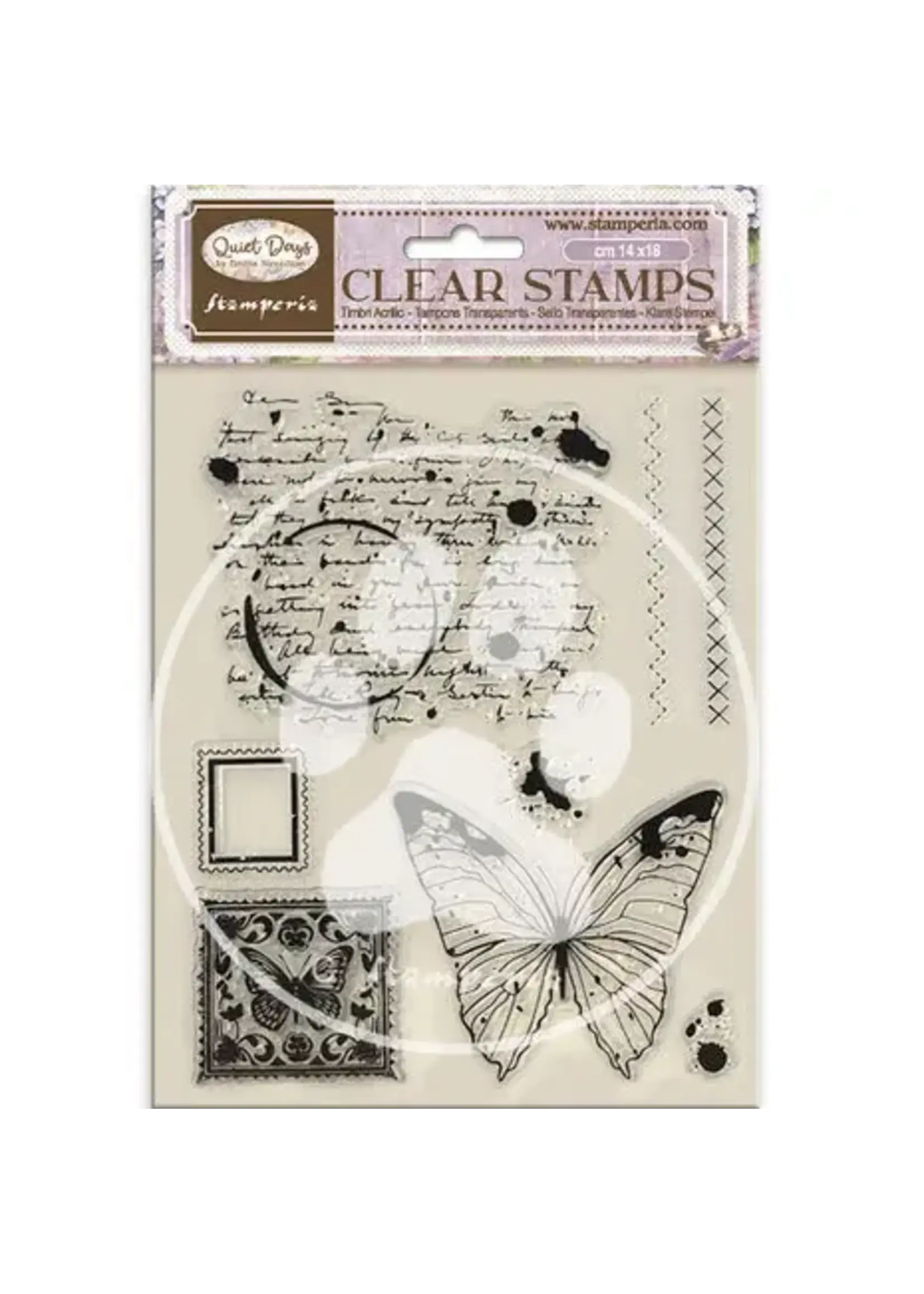 Quiet Days Clear Stamp Butterfly (WTK230)