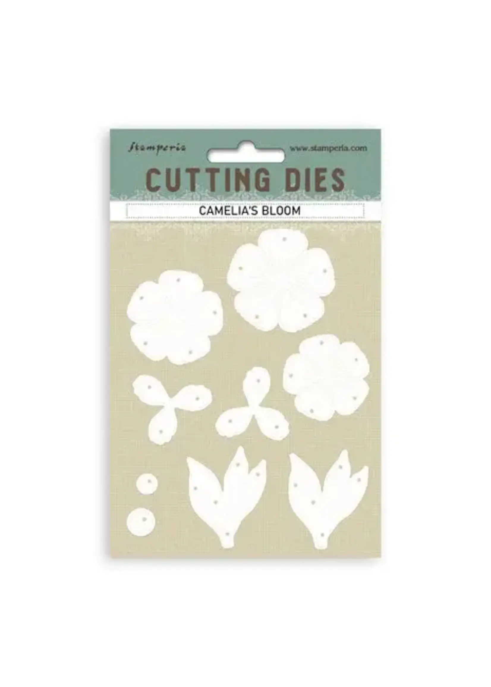 Quiet Days A6 Cutting Dies Camelia's Bloom (SFT17)