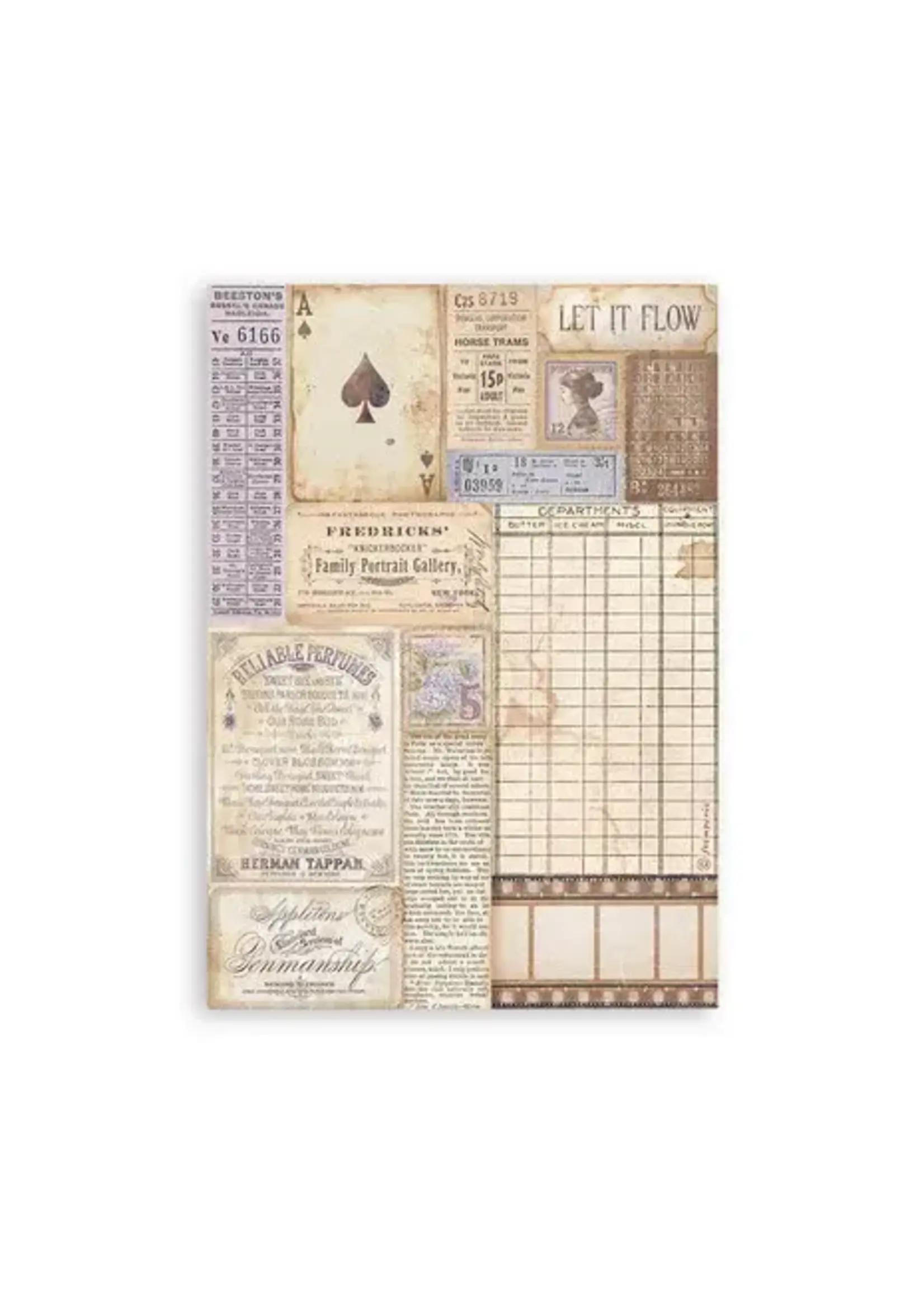 Quiet Days A5 Washi Pad (8pcs) (SBW26)