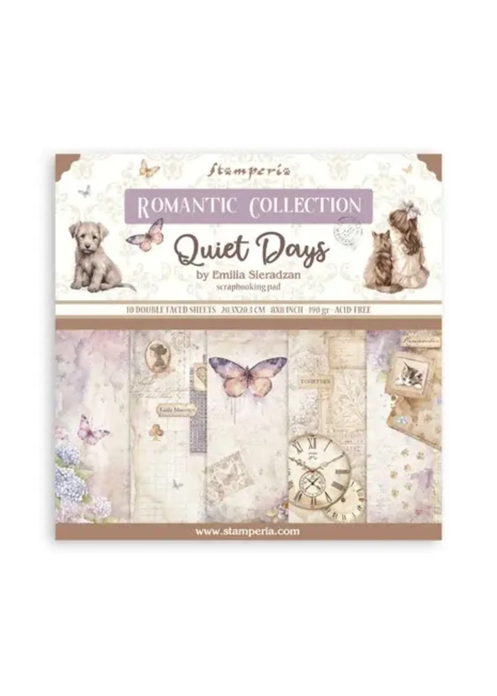 Quiet Days 8x8 Inch Paper Pack (SBBS134)