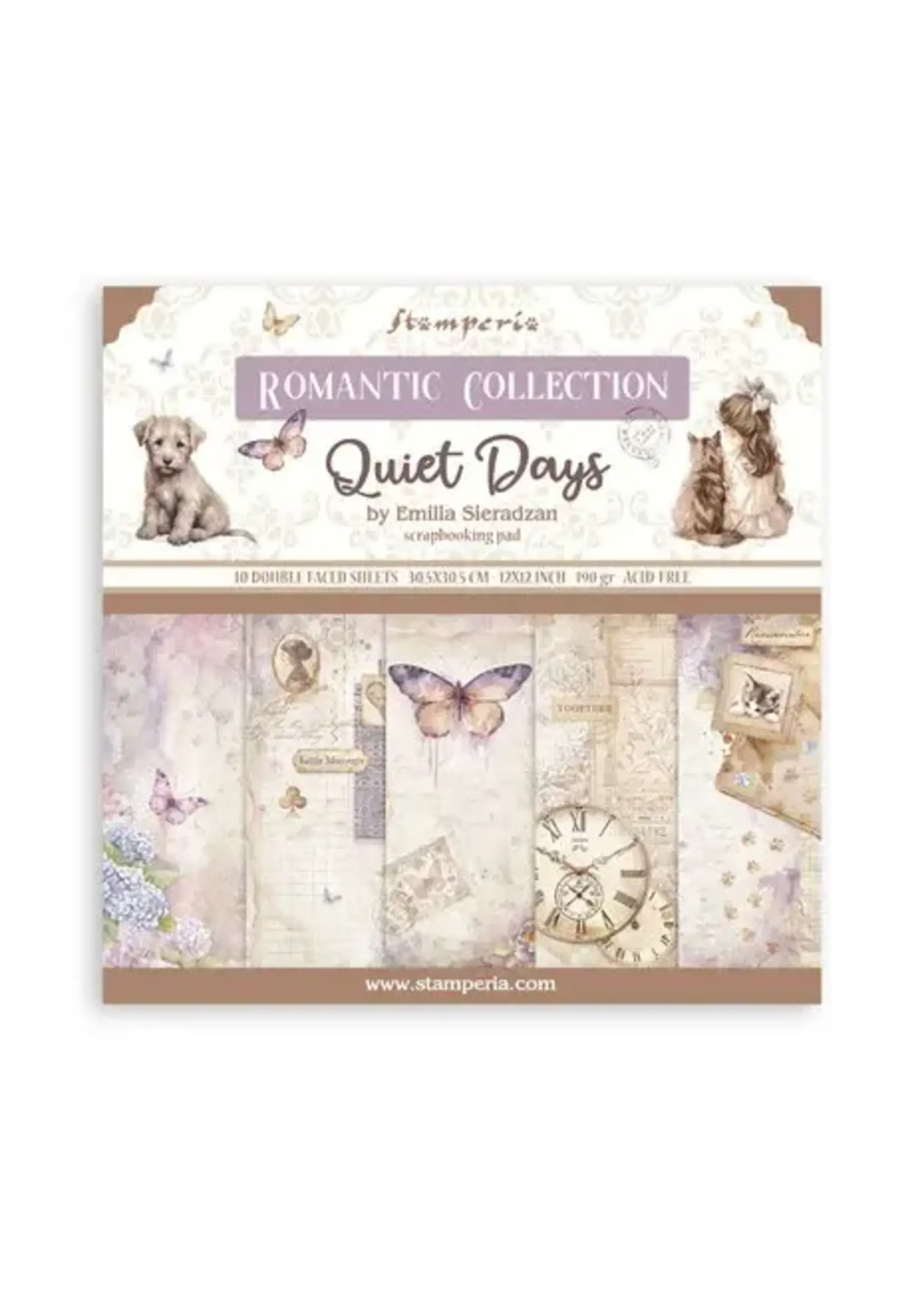Quiet Days 12x12 Inch Paper Pack (SBBL178)