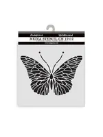 Quiet Days Thick Stencil 12x12cm Butterfly (KSTDS65)