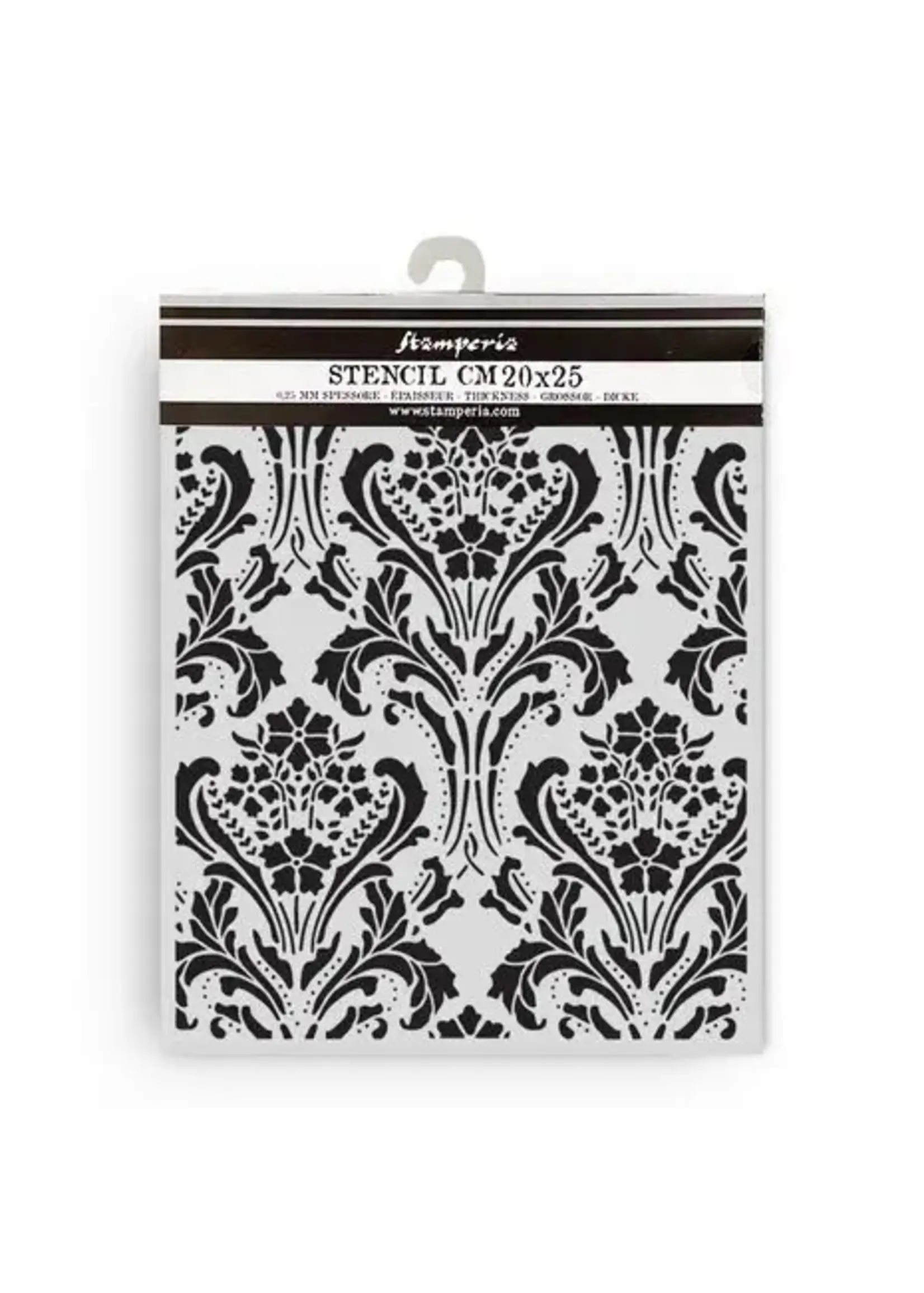 Quiet Days Thick Stencil 20x25cm Baroque Tapestry (KSTD191)