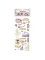 Quiet Days Rub-On 8,33x2,36 Inch Sewing (DFLRB204)