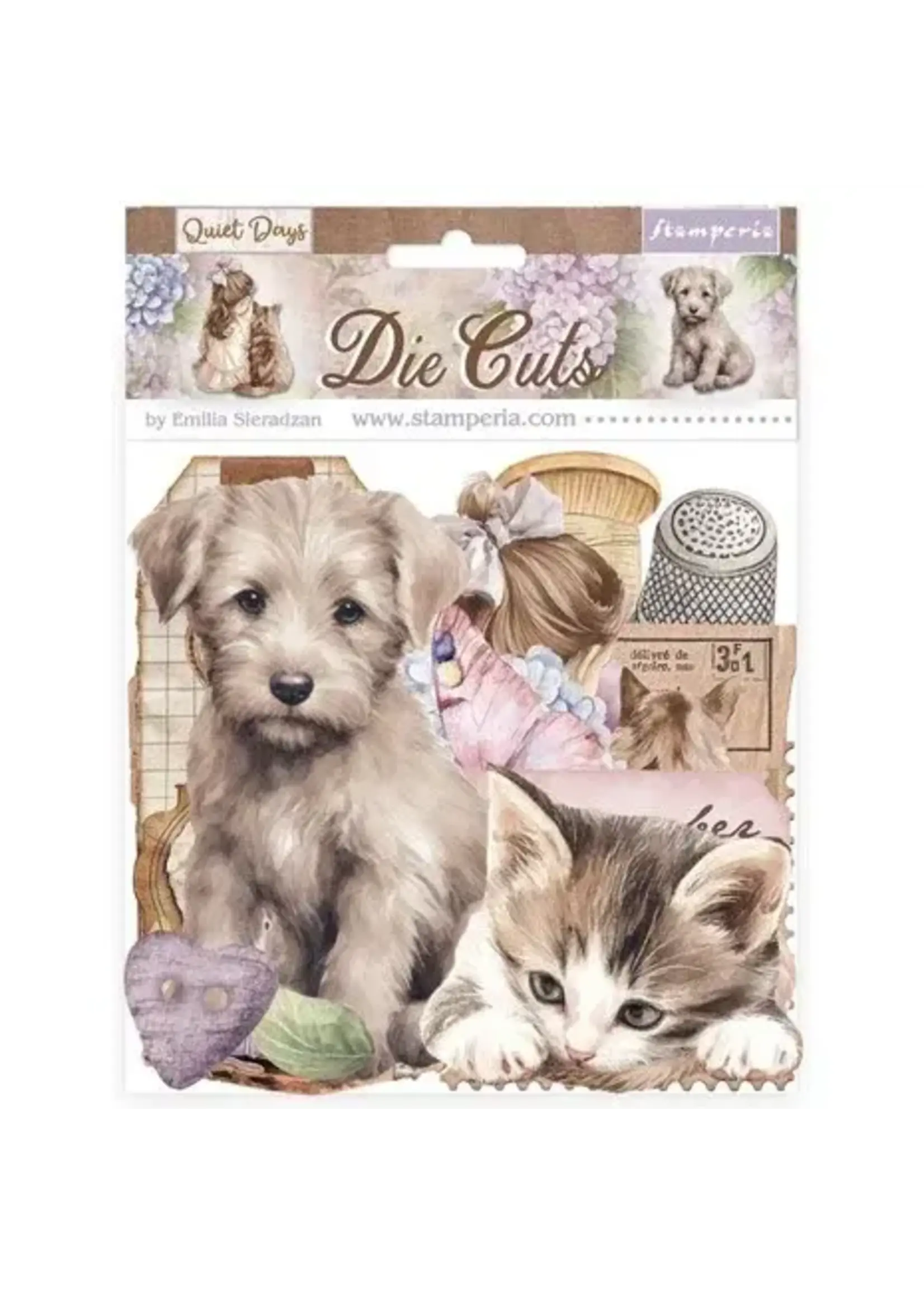 Quiet Days Die Cuts Assorted (36pcs) (DFLDC122)