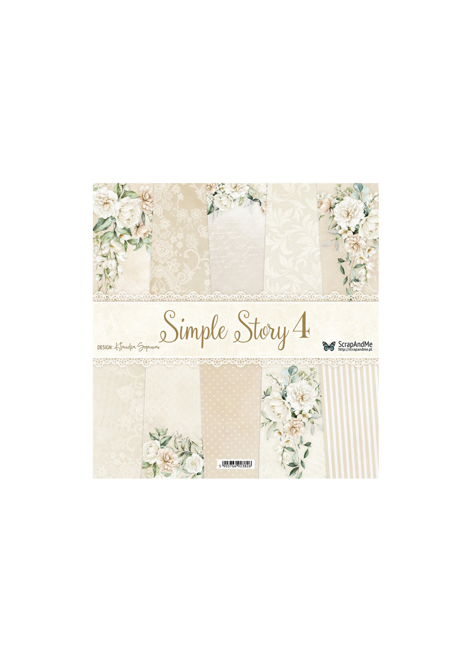 Simple Story 4, 12" x 12" scrapbooking paper pack
