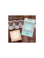 Card Background Squares SAME-INS033 Cutting Die   Sizes of the cut elements: ca. 13.7cm x 13.7cm, 11.4cm x 11.4cm, 10.3cm x 10.3 cm