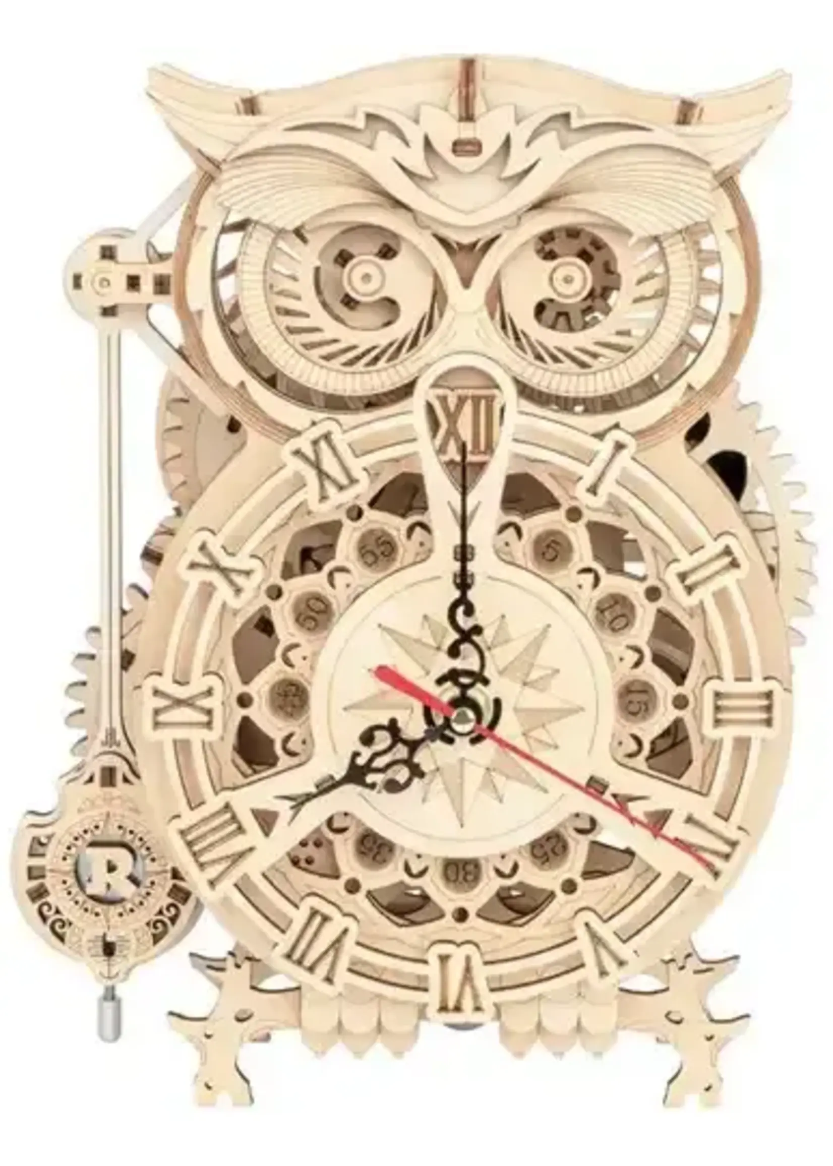 Robotime Owl Clock