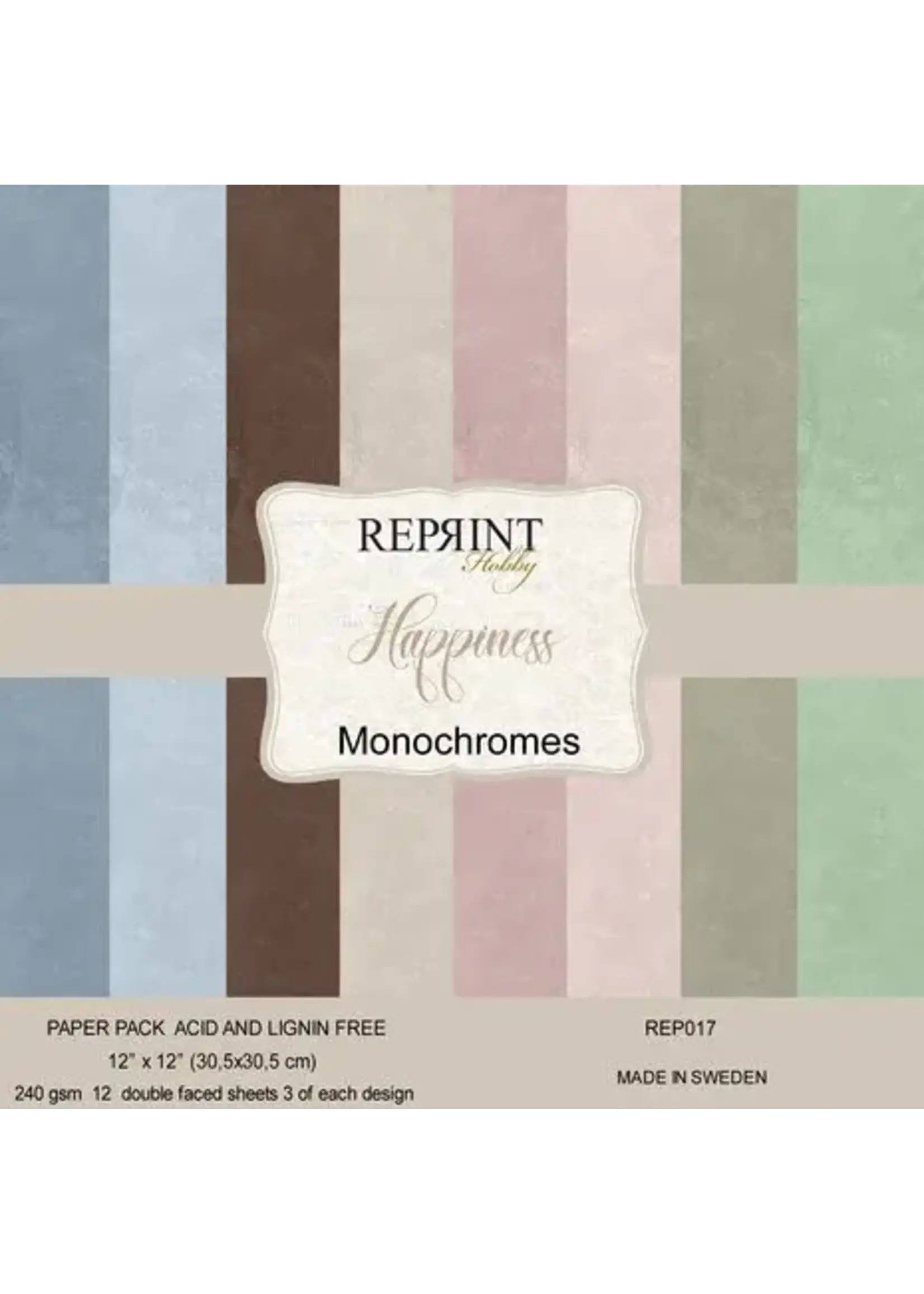 Happiness 12x12 Inch Cardstock (REP017)