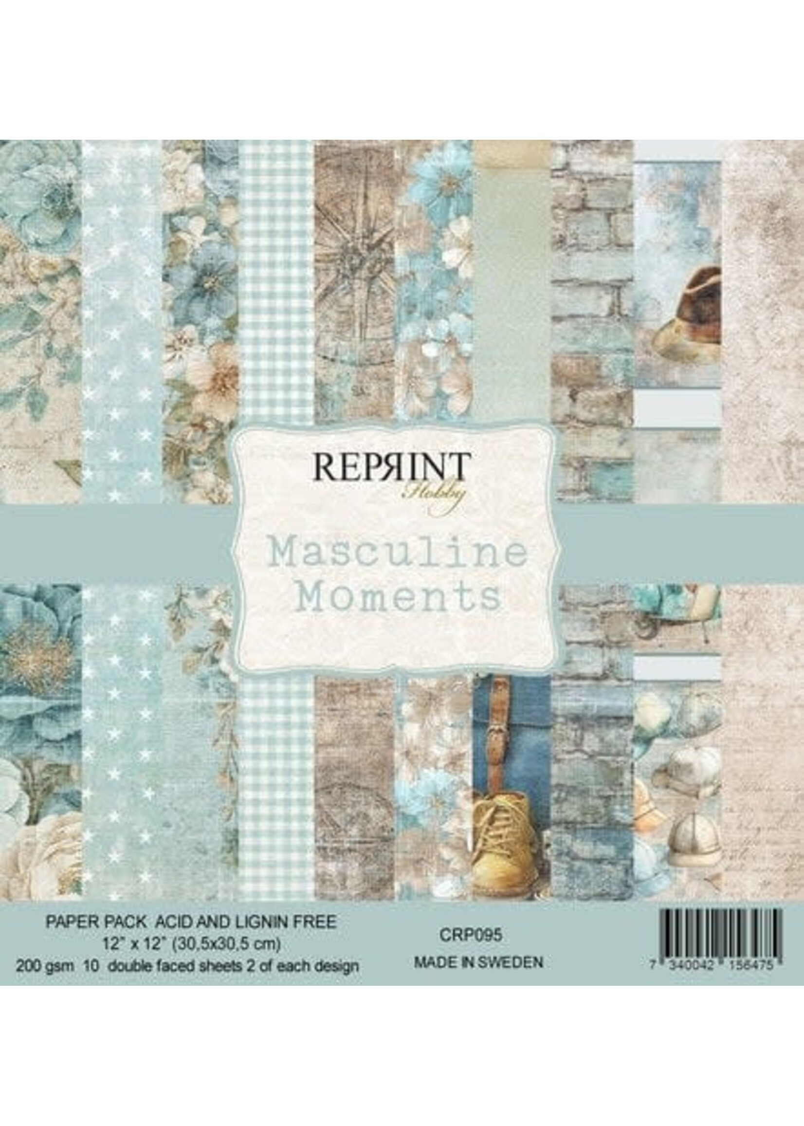 Masculine Moments 12x12 Inch Paper Pack (CRP095)