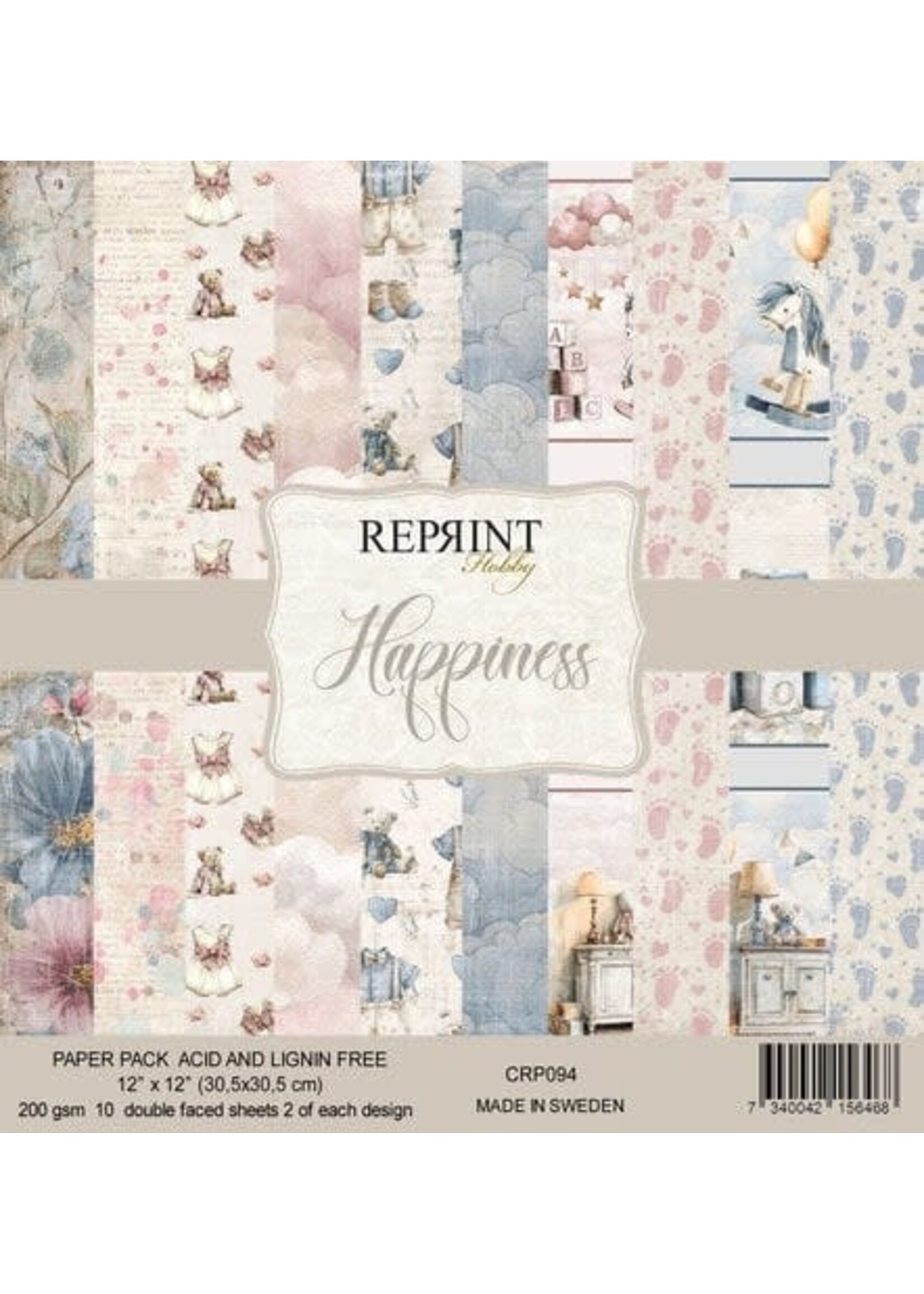 Happiness 12x12 Inch Paper Pack (CRP094)