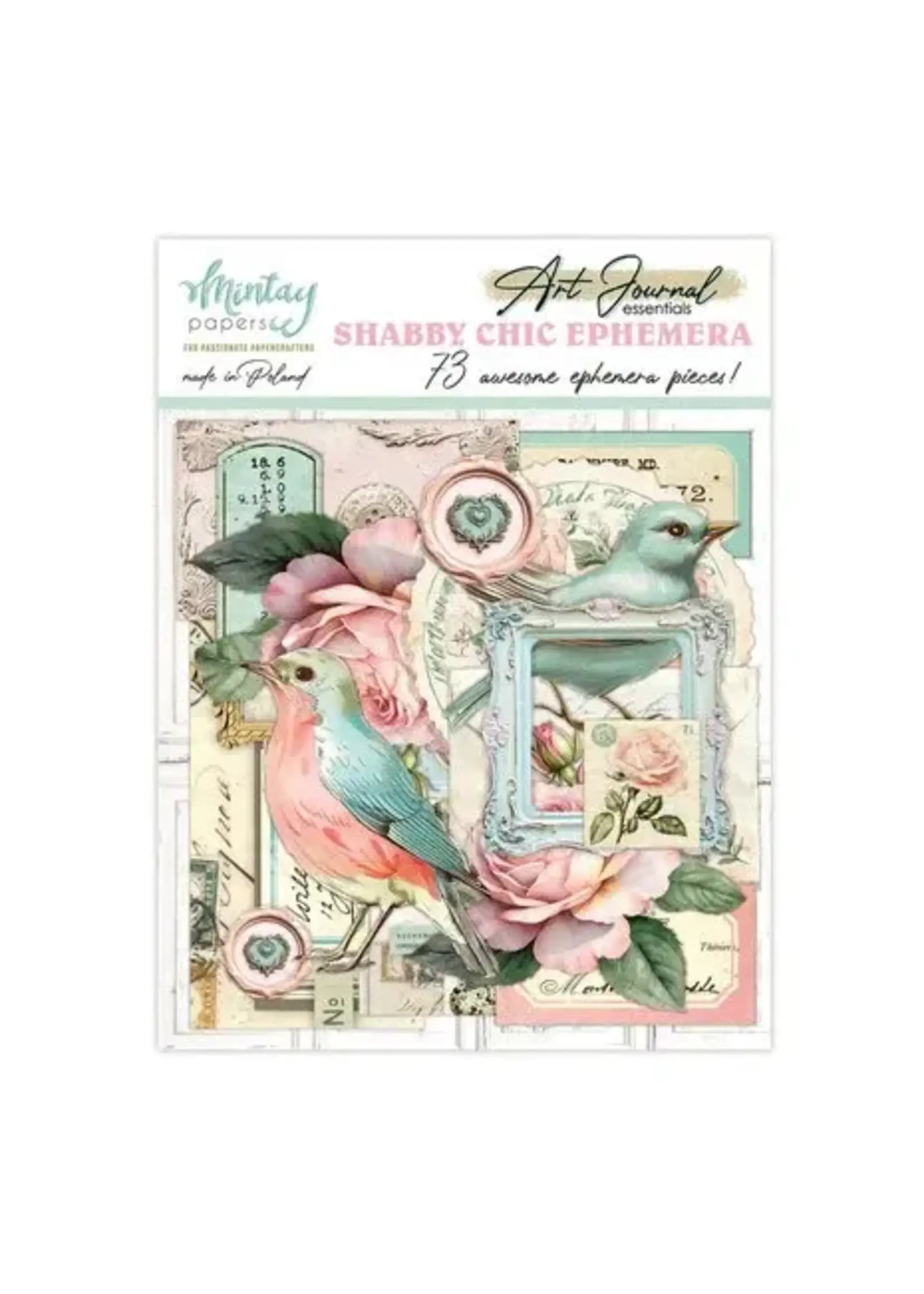 Art Journal Ephemera Pack Shabby Chic (73pcs) (MT-ART-C02)