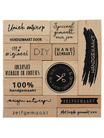 CS1074 - Houtstempel set – Zelfgemaakt