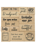 CS1075 - Houtstempel set – Kadopost