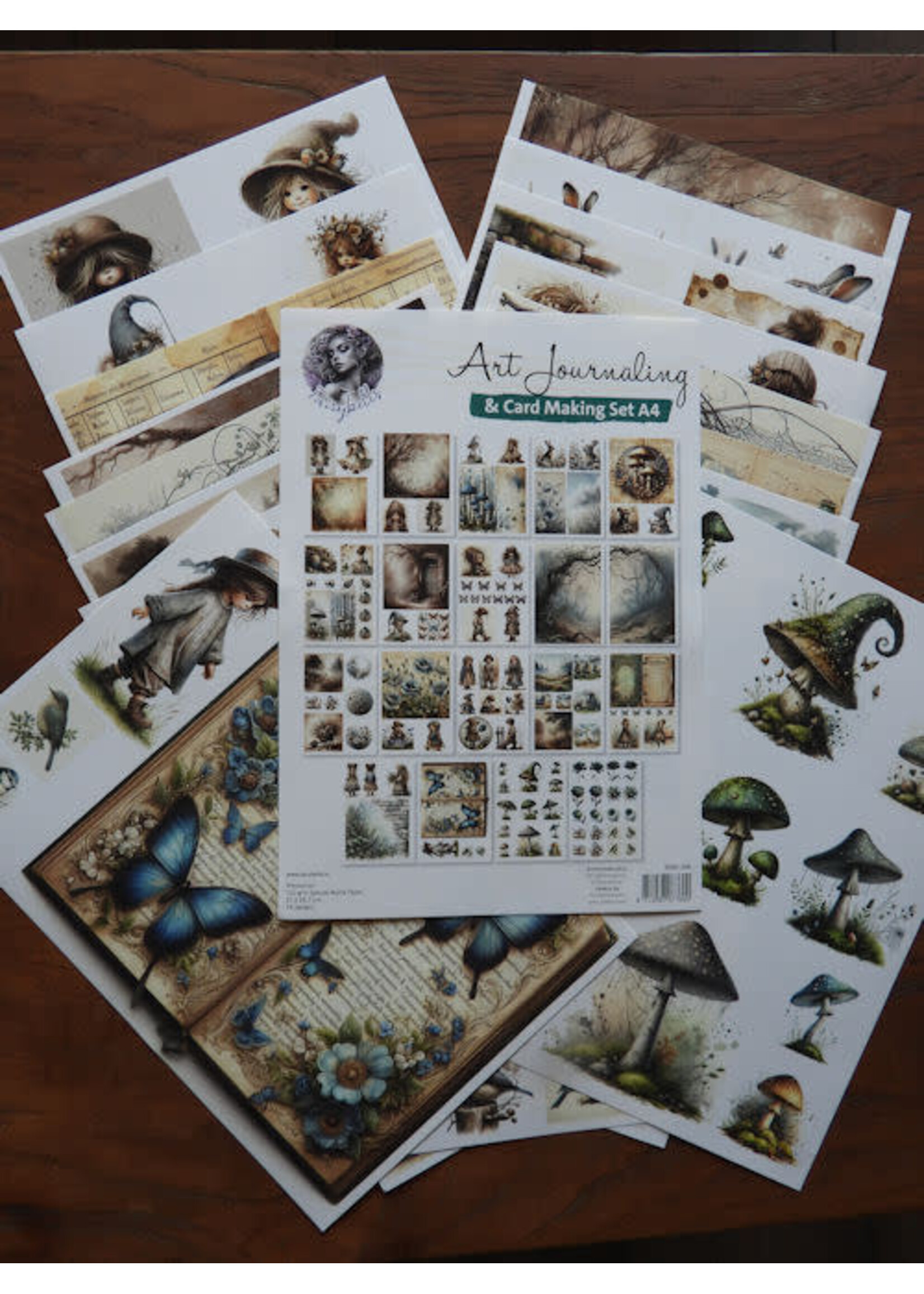 Art Journaling Set A4 Mystic