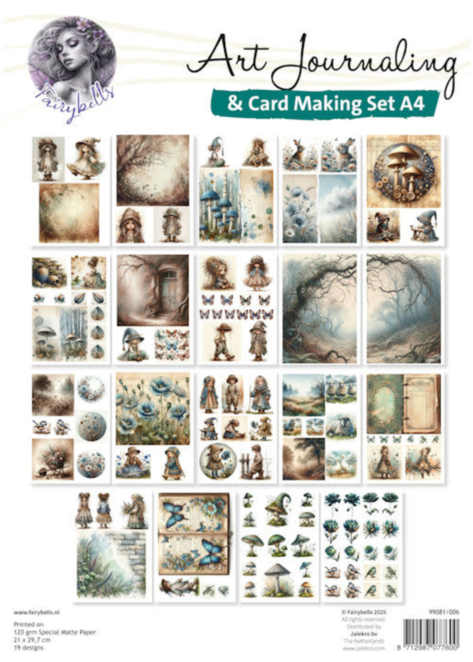 Art Journaling Set A4 Mystic