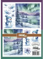 Cutting Sheets Papier Knipvel Winter H (1pcs) (CLSVP008)