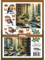 Cutting Sheets Papier Knipvel Winter F (1pcs) (CLSVP006)