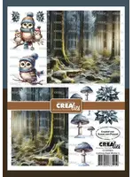 Cutting Sheets Papier Knipvel Winter E (1pcs) (CLSVP005)