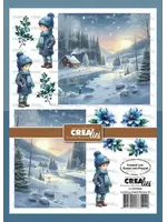 Cutting Sheets Papier Knipvel Winter D (1pcs) (CLSVP004)