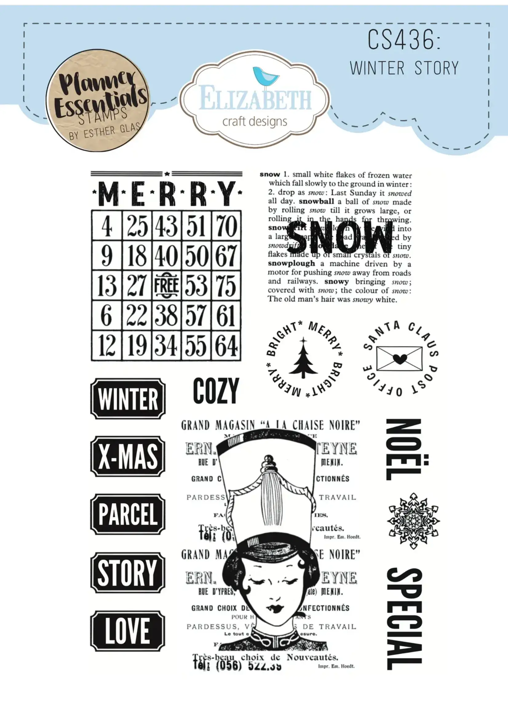 Winter Story Planner Essentials SKU:  CS436