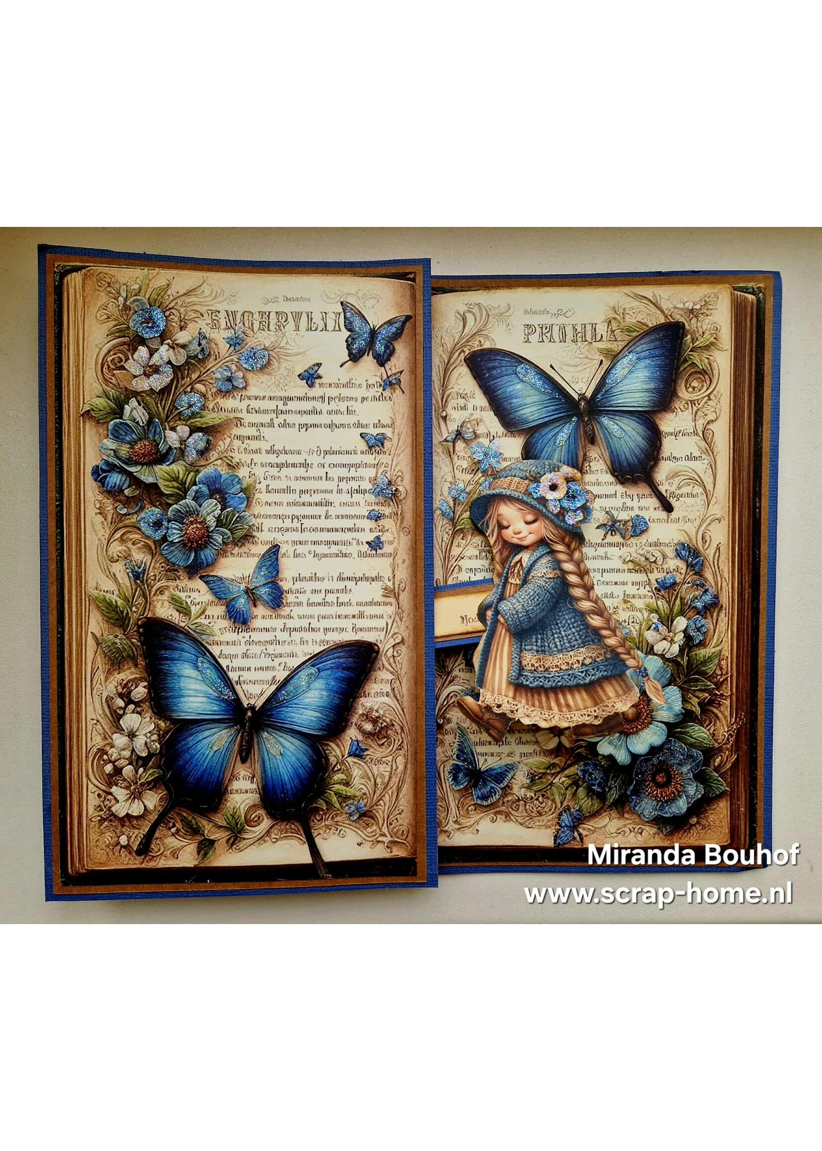 Vlinder Fairy Kaart Ochtend workshop 29 januari met Miranda