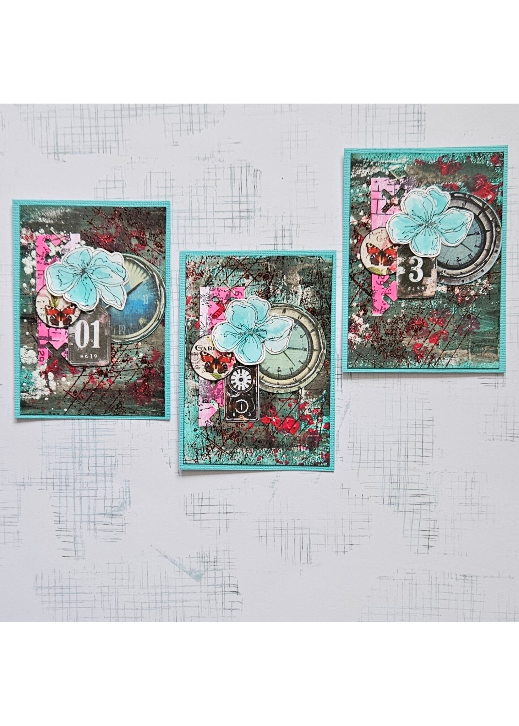 Mixed Media Mini Technieken album Workshop met Hanny 6 juni