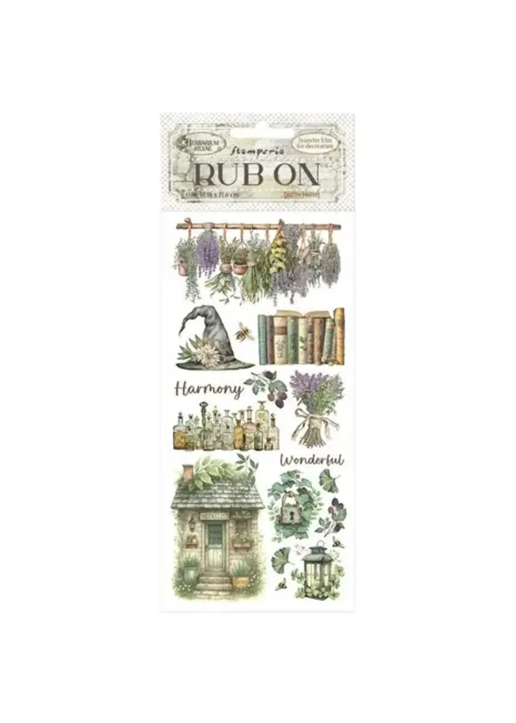 Herbarium Silvae Rub-On 8,33x2,36 Inch Lavender (DFLRB212)