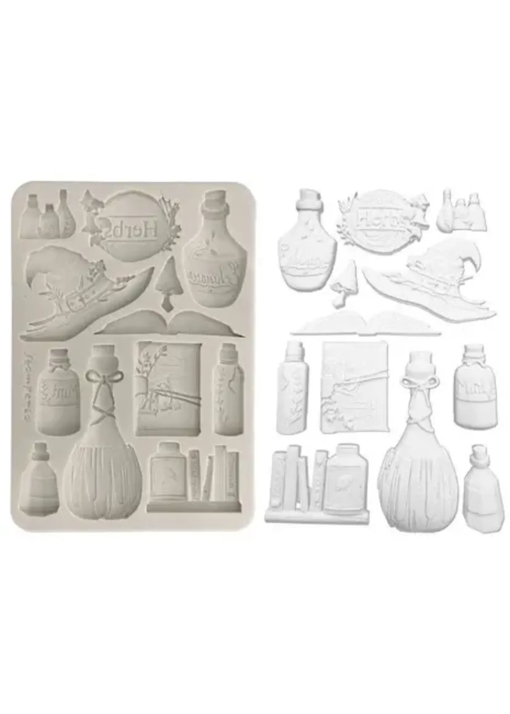 Herbarium Silvae A5 Silicon Mould Alchemy (KACMA596)