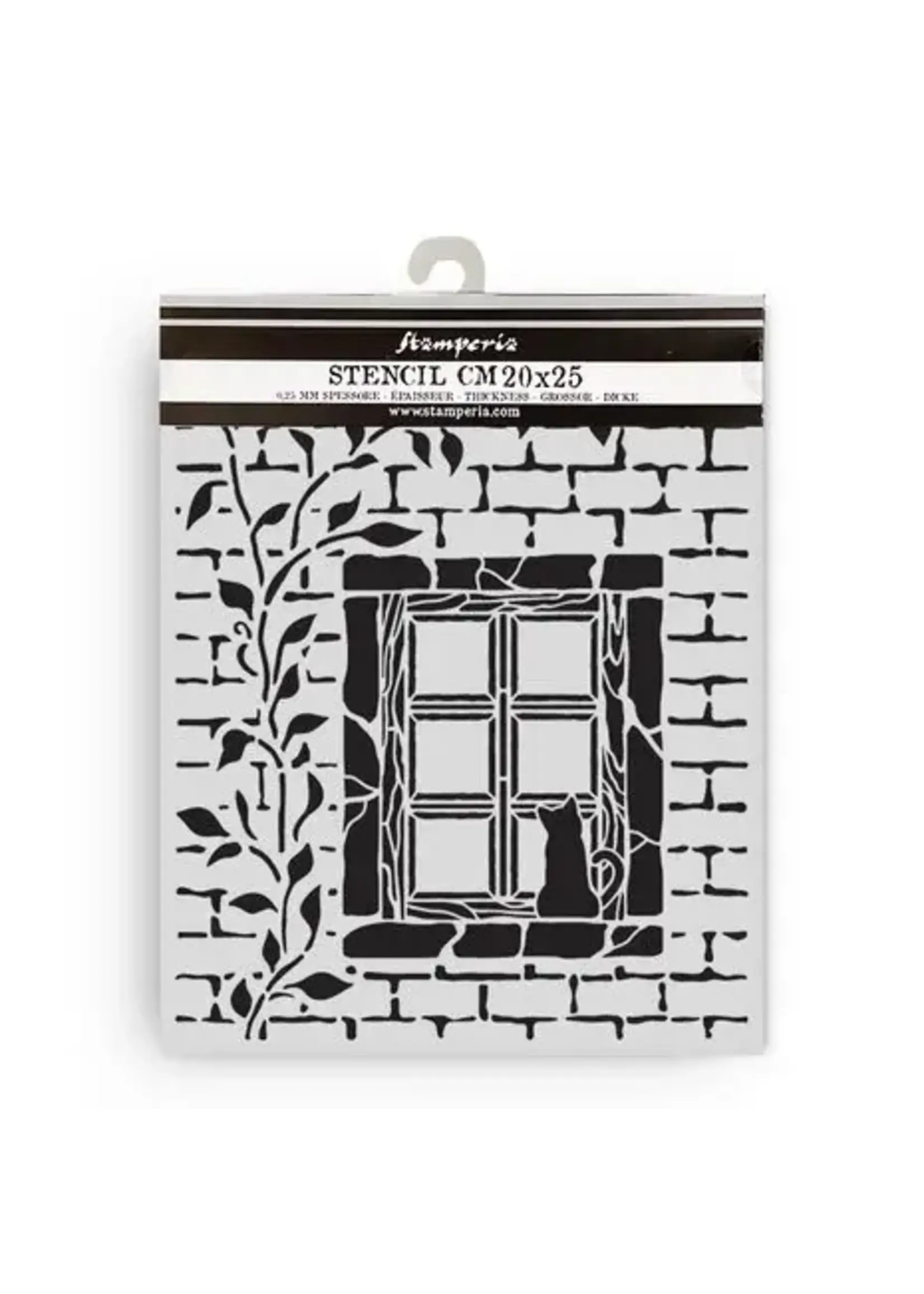 Herbarium Silvae Thick Stencil 20x25cm Country Window (KSTD195)