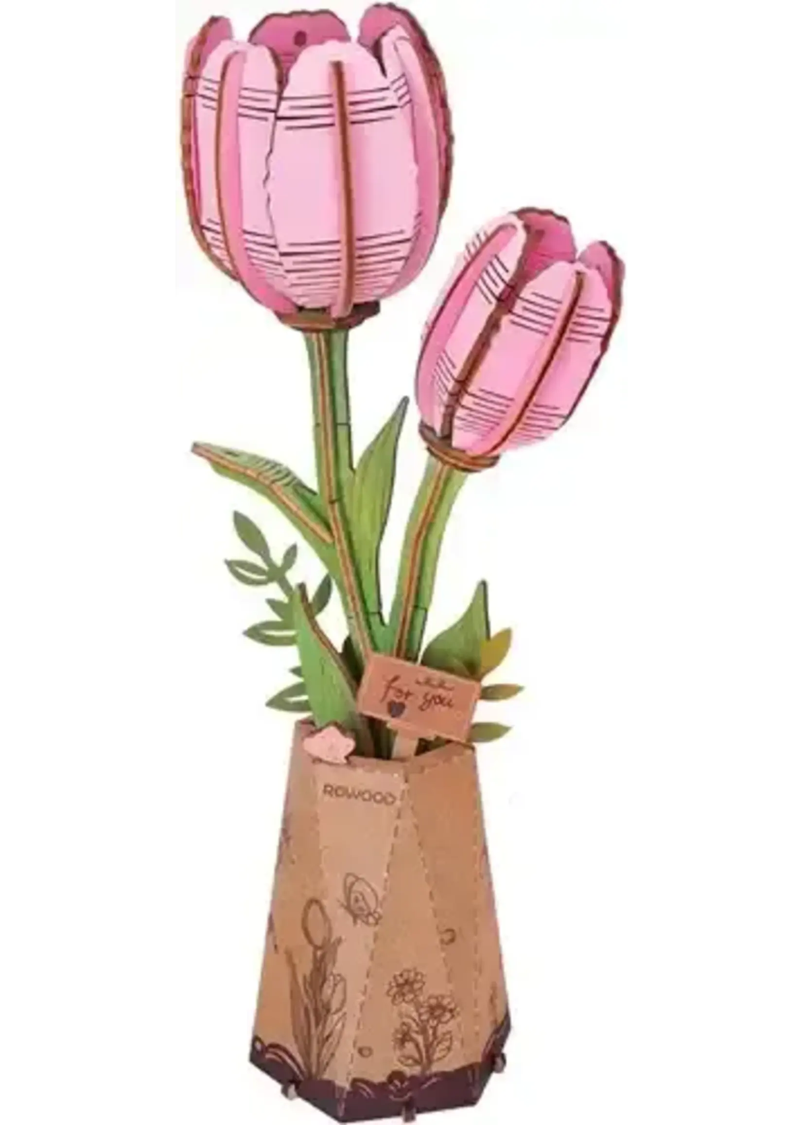 Robotime Pink Tulip