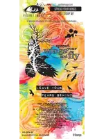 Time To Fly 4x8 Inch Stamp Set Spread Your Wings (VIS-SYW-01)