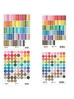 Tim Holtz Distress Label Assortment Sheets White (4pcs) (TDA93381)