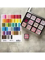 Tim Holtz Distress Mini Ink Pad Label Sheet Black (TDA90373)